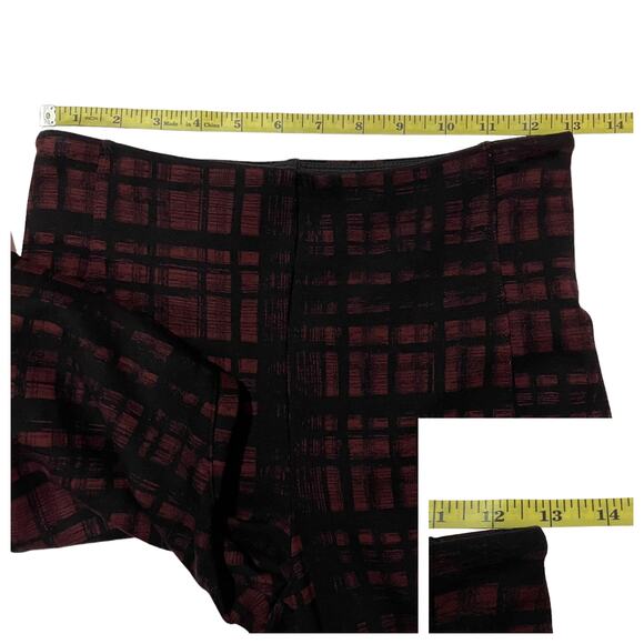 Lyssé Mara Plaid High Waist Ponte Leggings - Small - Picture 4 of 12